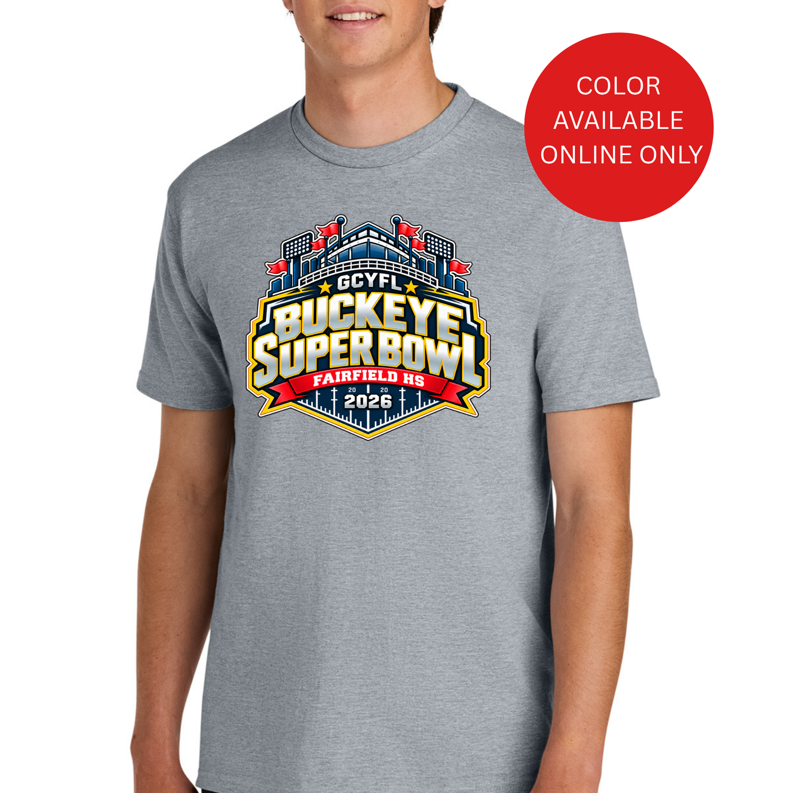 Official GCYFL Buckeye Super Bowl Adult Tshirt