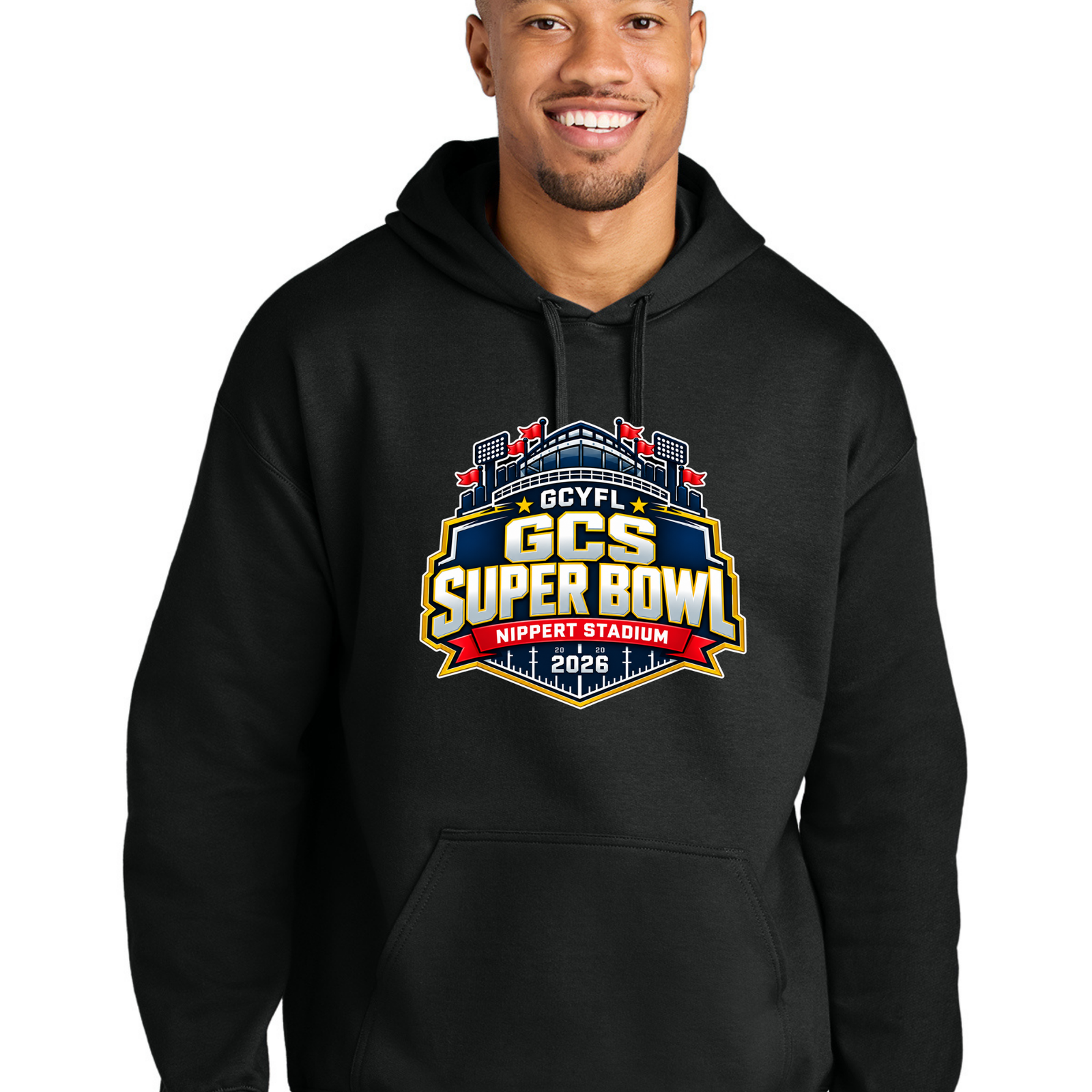 Official GCYFL GCS Super Bowl Adult Hoodie