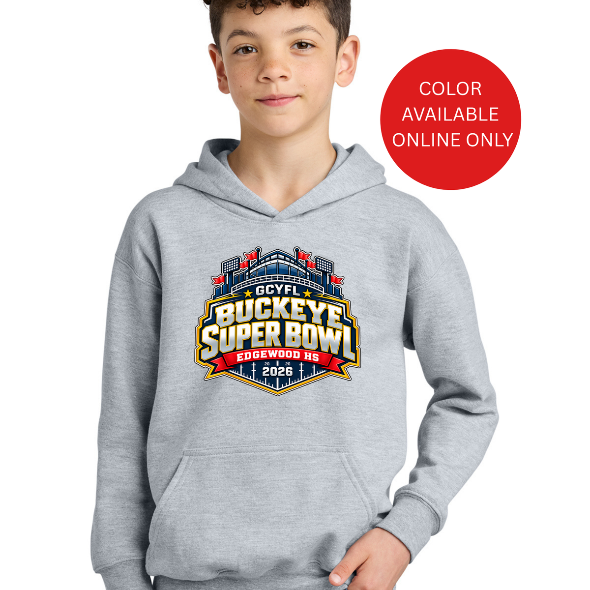 Official GCYFL Buckeye Super Bowl Youth Hoodie