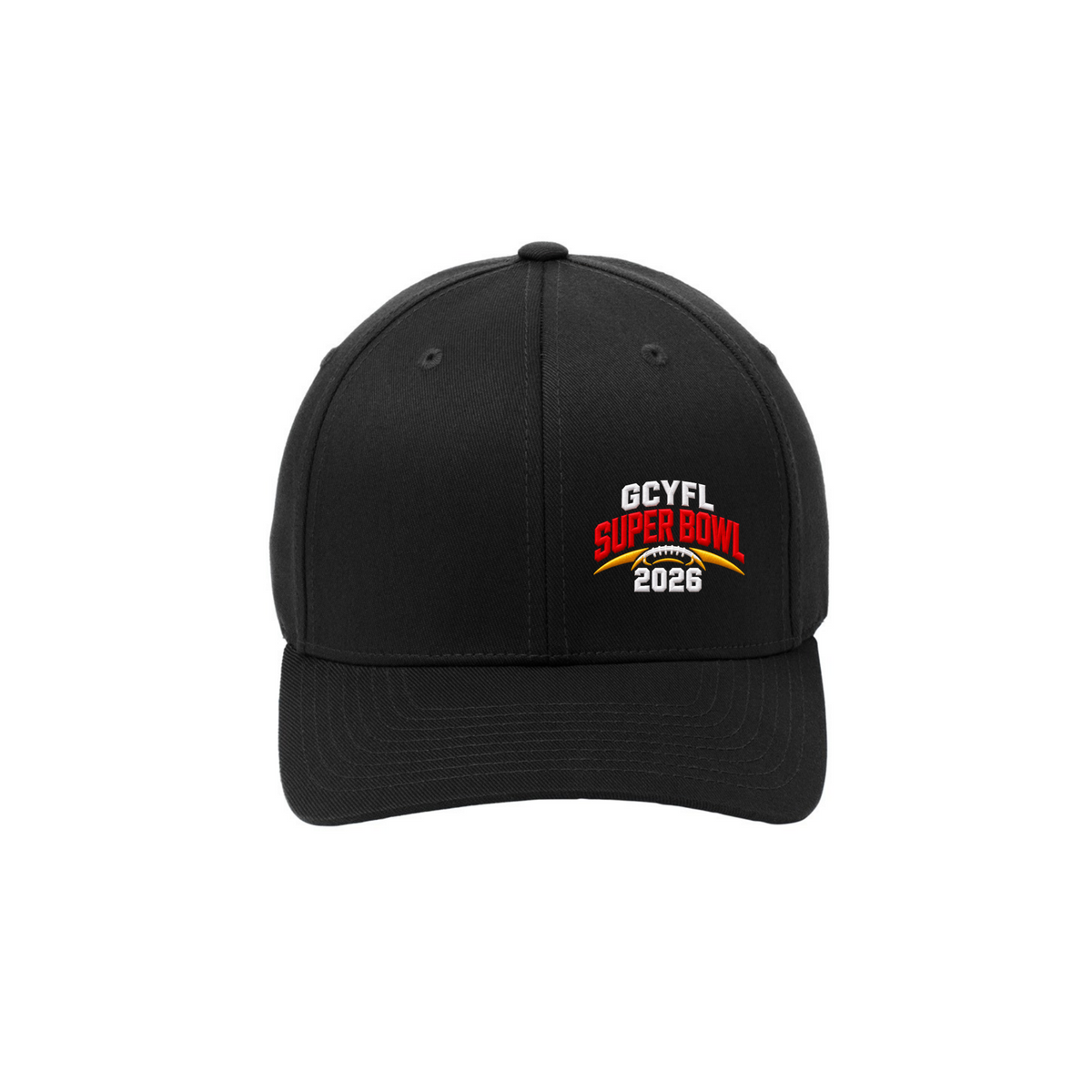 Official GCYFL Superbowl Fitted Embroidered Hat 2.0
