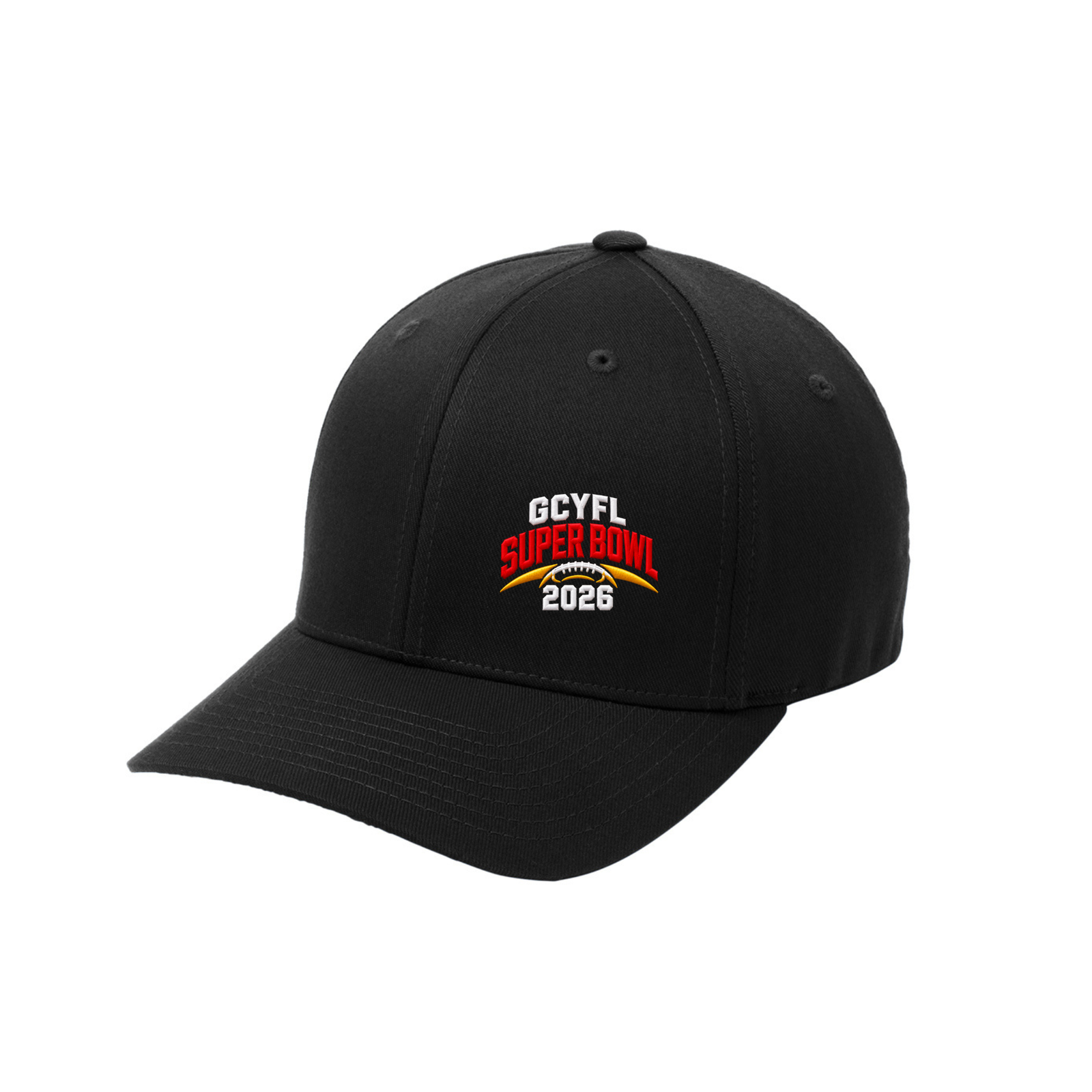 Official GCYFL Superbowl Fitted Embroidered Hat 2.0