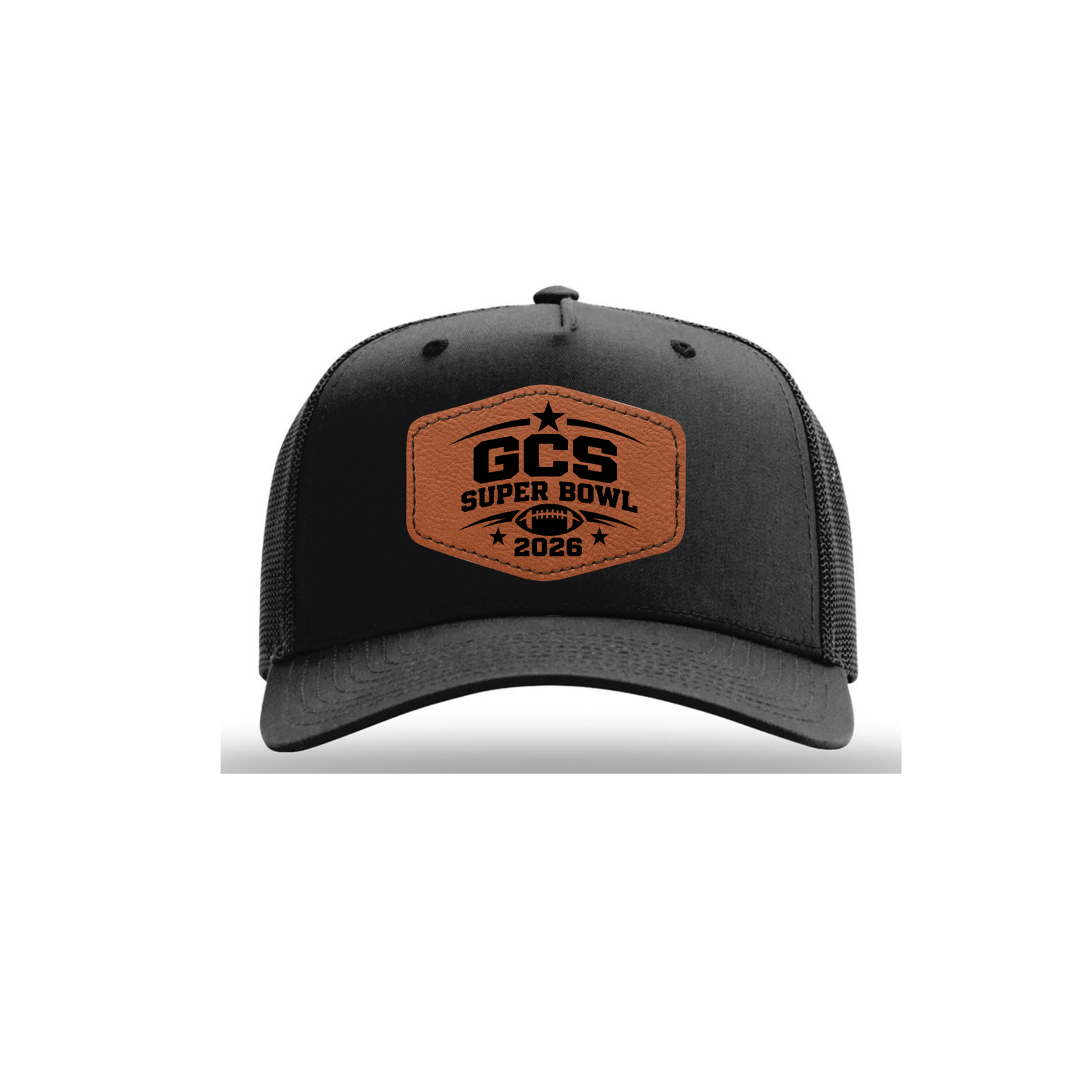 Official GCYFL GCS Superbowl Trucker leatherette patch Hat
